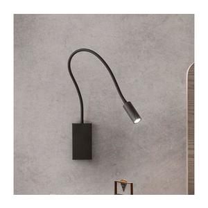 Redo 01-2755 - LED Flexibilná lampička WALLIE LED/3W/230V USB CRI 90 čierna 01-2755 vyobraziť