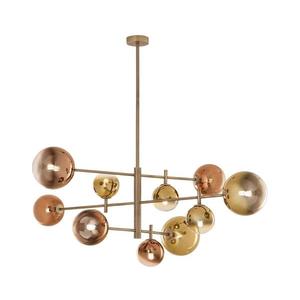 Redo 01-2781 - Luster na tyči ROY 10xG9/10W/230V 01-2781 vyobraziť