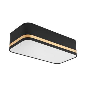 Stropné svietidlo SIRJA SQUARE STRIPE 2xE27/15W/230V čierna/zlatá LM-2.213/CZARNY vyobraziť