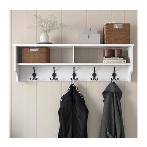 Nástenný vešiak RANI 120x37, 2 cm biela 893RAN1702 vyobraziť