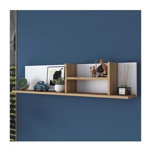 Nástenná polica RANI 120x25 cm béžová/biela 893RAN3313 vyobraziť