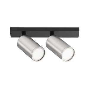 Maytoni C051CL-U-02BS - Bodové svietidlo FOCUS 2xGU10/10W/230V chróm/čierna C051CL-U-02BS vyobraziť