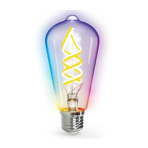 B.V. LED RGBW Žiarovka FILAMENT ST64 E27/4, 9W/230V 2700-6500K - S10300IG1 vyobraziť