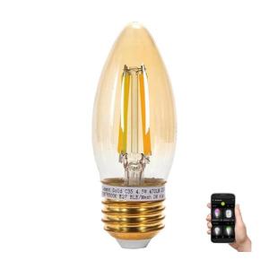 B.V. LED Žiarovka FILAMENT C35 E27/4, 5W/230V 2700-6500K - S10301K88 vyobraziť