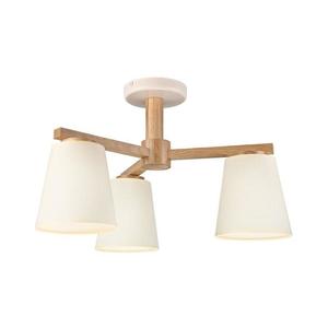 Prisadený luster ELLIE 3xE27/15W/230V krémová/dub LM-3.113/DĄB/KREM vyobraziť