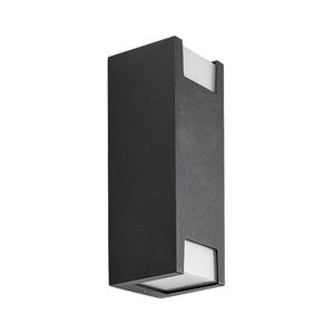 Rabalux 77055 - Vonkajšie nástenné svietidlo CERNON 2xGU10/7W/230V IP44 čierna 77055 vyobraziť