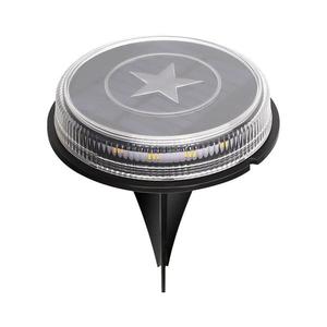 B.V. - LED Solárna lampa LED/0, 6W/5, 5V 24, 5 cm 3200K IP66 čierna B10201WXM vyobraziť