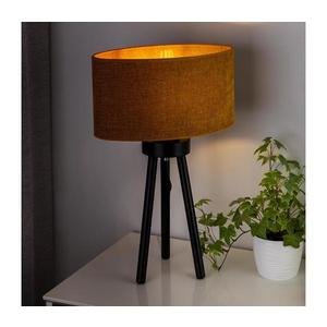 - Stolná lampa OVAL 1xE27/15W/230V pr. 30 cm hnedá 603515 vyobraziť