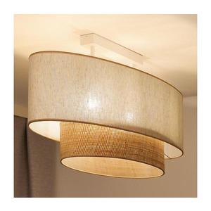 - Prisadený luster DOUBLE OVAL NATURE 2xE27/15W/230V krémová/béžová 604567 vyobraziť