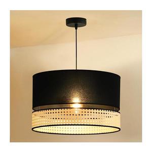 - Luster na lanku DOUBLE RATTAN 1xE27/15W/230V pr. 40 cm čierna/béžová 603652 vyobraziť