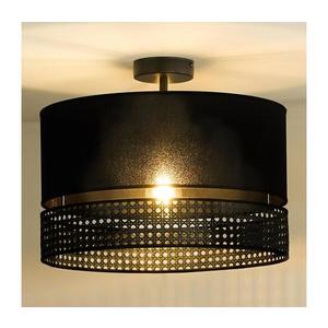 - Prisadený luster DOUBLE RATTAN 1xE27/15W/230V pr. 40 cm čierna 604642 vyobraziť