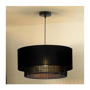 - Luster na lanku BOHO RATTAN 1xE27/15W/230V pr. 45 cm čierna 603683 vyobraziť