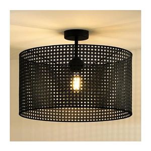 - Prisadený luster ROLLER RATTAN 1xE27/15W/230V pr. 45 cm čierna 604673 vyobraziť