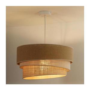 - Luster na lanku YUTE TRIO 3xE27/15W/230V pr. 60 cm hnedá/šedá/béžová 603799 vyobraziť