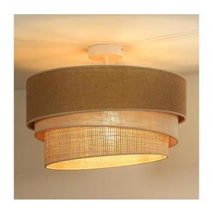 - Prisadený luster YUTE TRIO 3xE27/15W/230V pr. 60 cm hnedá/šedá/béžová 604734 vyobraziť