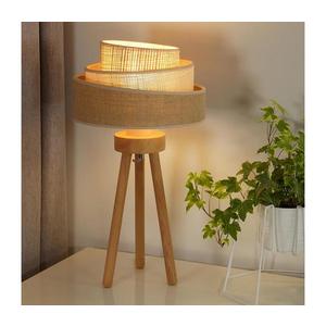 - Stolná lampa YUTE TRIO 1xE27/15W/230V pr. 25 cm hnedá/šedá/béžová 603836 vyobraziť