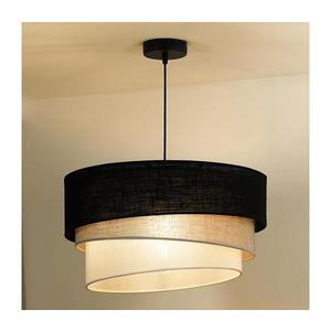 - Luster na lanku TRIO 1xE27/15W/230V pr. 45 cm čierna/šedá/biela 604024 vyobraziť