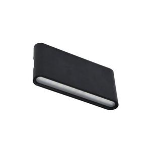 ZFP12-CR - LED Vonkajšie nástenné svietidlo BRICK 2xLED/6W/230V IP65 čierna ZFP12-CR vyobraziť