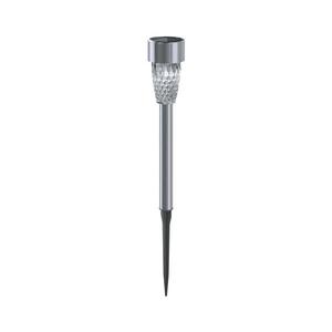 B.V. - LED Solárna lampa LED/0, 006W/1, 2V 29, 7 cm chróm 6500K IP44 B10201J9M vyobraziť