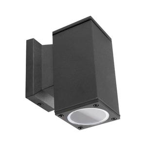 B.V. - Vonkajšie nástenné svietidlo 1xGU10/230V čierna IP65 hranatý B10304VEK vyobraziť