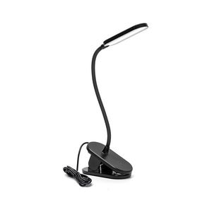 B.V. - LED Stmievateľná stolná lampa s klipom LED/2, 5W/5V čierna B10311J03 vyobraziť