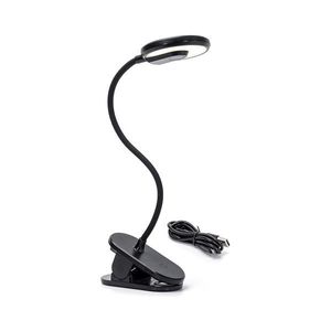 B.V. - LED Stmievateľná nabíjacia stolná lampa s klipom LED/3W/5V 1800mAh čierna B10311BB1 vyobraziť