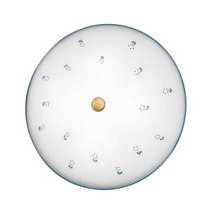 Kolarz 731.U14.4.17- Stropné svietidlo NONNA 4xE27/60W/230V pr. 54 cm modrá/mosadz 731.U14.4.17 vyobraziť