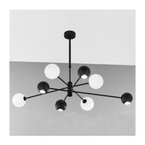 Jupiter 1998 - Luster na tyči MOKA 4xGU10/10W/230V + 4xG9/10W/230V čierna/biela 1998 vyobraziť