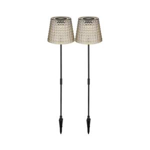 Globo 36635-2S - SADA 2x LED Solárne svietidlo SOLAR LED/0, 06W/3V IP44 šedá 36635-2S vyobraziť