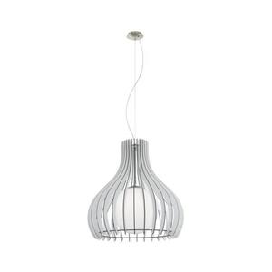 Eglo 61716 - Luster na lanku TINDORI 1xE27/60W/230V pr. 60 cm biela 61716 vyobraziť
