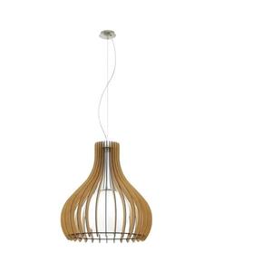 Eglo 61719 - Luster na lanku TINDORI 1xE27/60W/230V pr. 60 cm hnedá 61719 vyobraziť