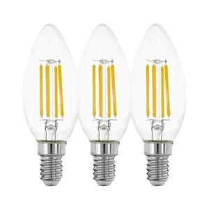 SADA 3x LED Žiarovka VINTAGE C35 E14/4W/230V 2700K - Eglo 12811 12811 vyobraziť