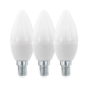 SADA 3x LED Žiarovka C37 E14/6W/230V 3000K - Eglo 12884 12884 vyobraziť
