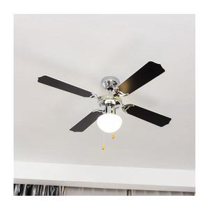 ZE - Stropný látor NAVAGIO 1xE27/60W/230V čierna/biela 03805-OEM vyobraziť