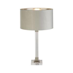 Searchlight EU67521GY - Stolná lampa SCARBOROUGH 1xE27/60W/230V šedá EU67521GY vyobraziť