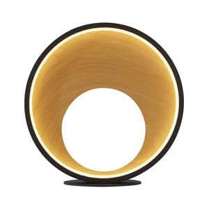 Searchlight EU36301-1BK - LED Stmievateľná stolná lampa CURIO LED/11W/230V hnedá EU36301-1BK vyobraziť