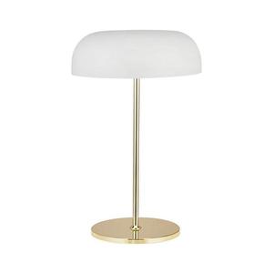 Searchlight EU60707WH - Stolná lampa HANOVER 2xE14/7W/230V biela/zlatá EU60707WH vyobraziť