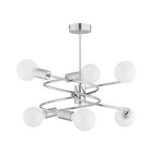 Luster na tyči DISCO 6xE27/60W/230V lesklý chróm 63234 vyobraziť