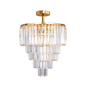 Zuma Line FC17106/6+3+1-GOLD+CL - Prisadený luster AMEDEO 10xE14/40W/230V zlatá FC17106/6+3+1-GLD vyobraziť