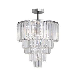 Zuma Line FC17106/6+3+1-CHROME+CL - Prisadený luster AMEDEO 10xE14/40W/230V chróm FC17106/6+3+1-CHROME+CL vyobraziť