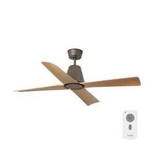 FARO Barcelona FARO 34106 - Stropný látor TYPHOON M hnedá pr. 130 cm IP44 + diaľkové ovládanie 34106 vyobraziť