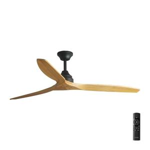 FARO Barcelona FARO 33718DC - Stropný látor ALO L drevo/čierna pr. 152 cm + diaľkové ovládanie 33718DC vyobraziť