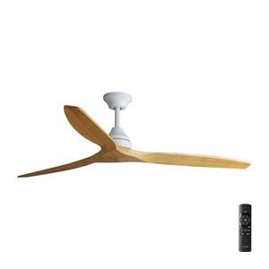 FARO Barcelona FARO 33728DC - Stropný látor ALO L drevo/biela pr. 152 cm + diaľkové ovládanie 33728DC vyobraziť