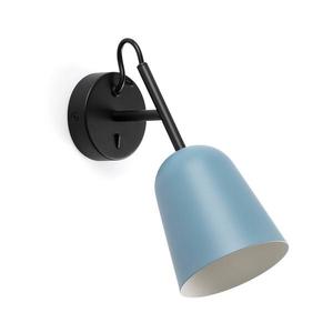 FARO Barcelona FARO 28274 - Nástenná lampa STUDIO 1xE14/8W/230V modrá/čierna 28274 vyobraziť