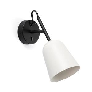 FARO Barcelona FARO 28258 - Nástenná lampa STUDIO 1xE14/8W/230V biela/čierna 28258 vyobraziť