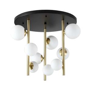 Ideal Lux - LED Luster na tyči PERLAGE 9xG9/3W/230V pr. 55 cm zlatá/biela 328423 vyobraziť