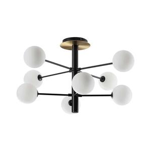 Ideal Lux - LED Luster na tyči COSMOPOLITAN 8xG9/3W/230V pr. 64 cm čierna 328485 vyobraziť