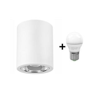 LED Bodové svietidlo TACO 1xE27/15W/230V biela LM-1.1.100/BIAŁY vyobraziť