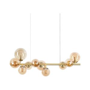 Ideal Lux - LED Luster na lanku PERLAGE 10xG9/3W/230V 81 cm zlatá/dymová 322766 vyobraziť
