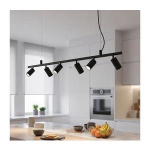 Ideal Lux - LED Luster na lanku DYNAMITE 6xGU10/7W/230V čierna 231396 vyobraziť